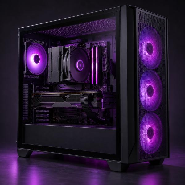 Glitchtech Nova i5 12600KF / RTX 5070 gaming PC