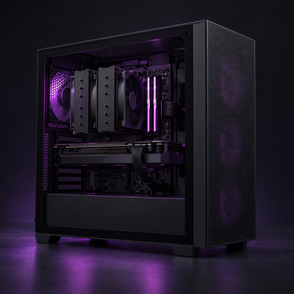 Glitchtech Pulse 5700X / RTX 5060 gaming PC